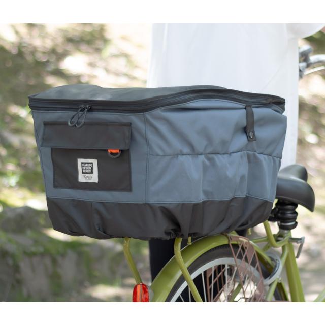 大久保製作所 MARUTO マルト D-2R-600 2段式厚手後カゴカバー「Penta（ペンタ）」（特大後カゴ対応） re-60214 |  | 01