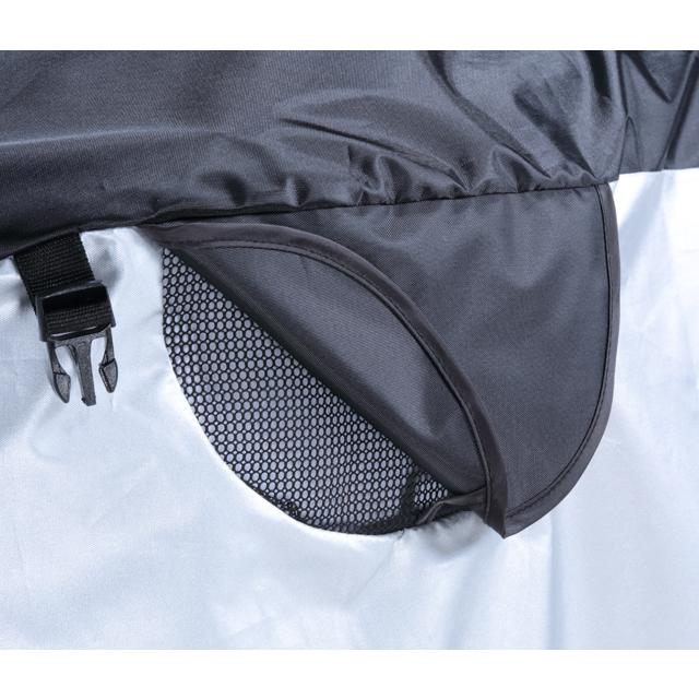 kawasumi カワスミ KW-449AS/BK 雨ニモ負ケズ風ニモ負ケズサイクルカバー LL（電動3人乗り対応） re-912 |  | 02