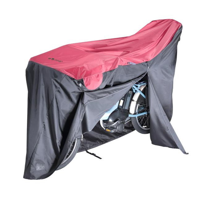 kawasumi カワスミ KW-449AS/RD-BK 雨ニモ負ケズ風ニモ負ケズサイクルカバー LL（電動3人乗り対応） re-912 |  | 01