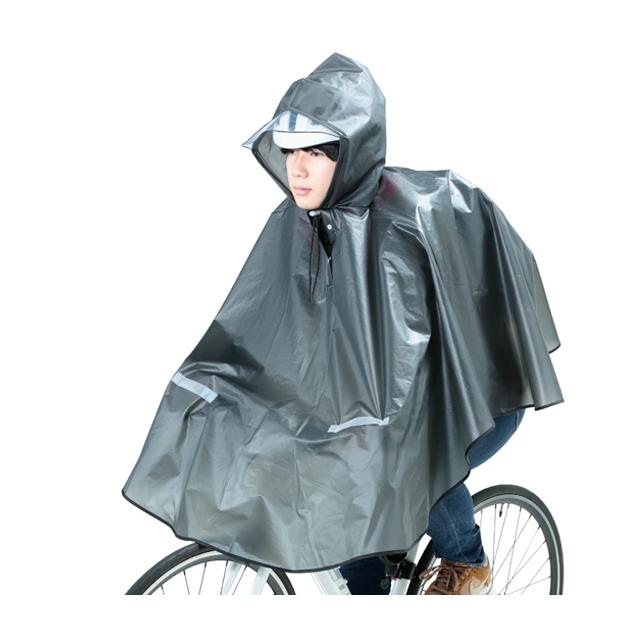 kawasumi カワスミ KW-800GR 膝を雨から守るPEVAレインポンチョ | 