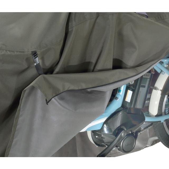 kawasumi カワスミ KW-588AS/KH プレミアムサイクルカバー アシスト車対応ファスナー付 L（前幼児座席+後カゴ付き対応） |  | 02