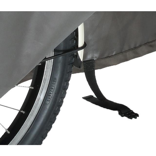 kawasumi カワスミ KW-588AS/KH プレミアムサイクルカバー アシスト車対応ファスナー付 L（前幼児座席+後カゴ付き対応） |  | 03