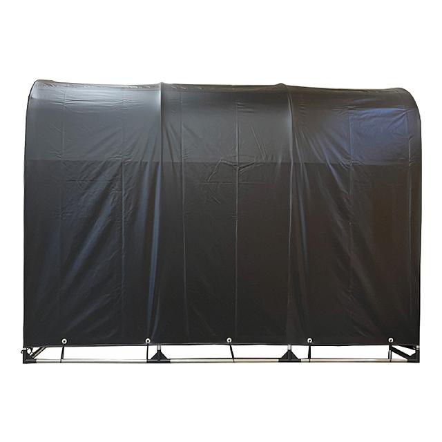 南榮工業 サイクルハウス 3台用 BK |  | 03