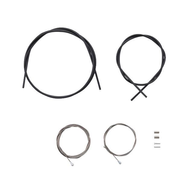 シマノ Y80098011 ブレーキケーブルセット SIL-TEC ブラック re-60422 | 