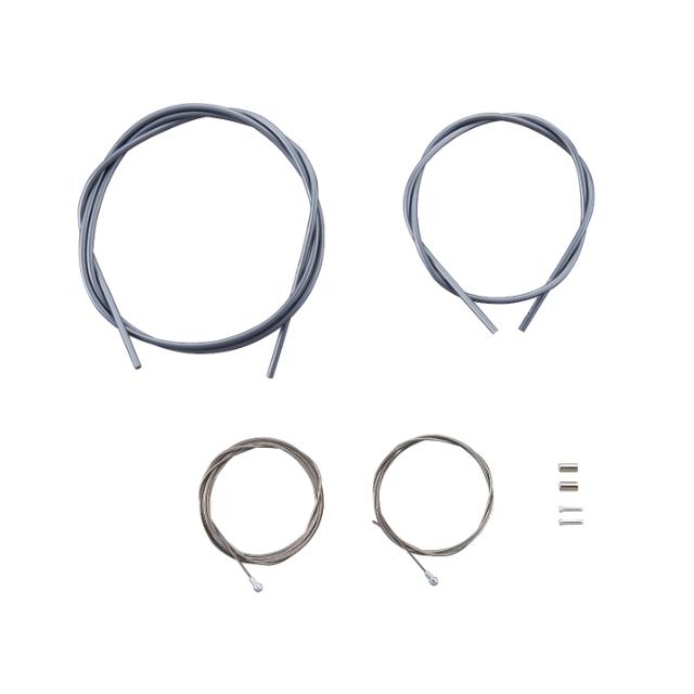 シマノ Y80098018 ブレーキケーブルセット SIL-TEC ハイテックグレー re-60422 | 