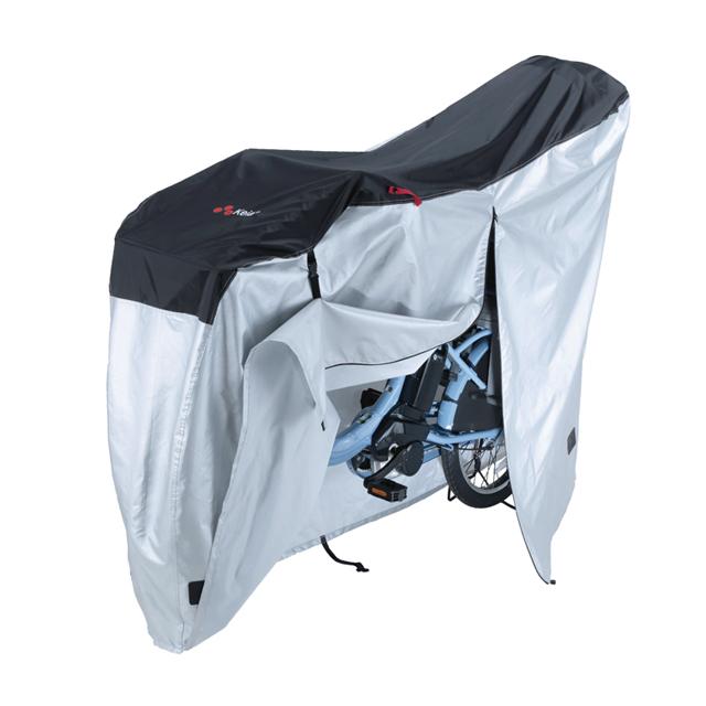 kawasumi カワスミ KW-399AS/BK サイクルカバー ファスナー付き（サンシェード付き3人乗り対応） re-60422 |  | 01