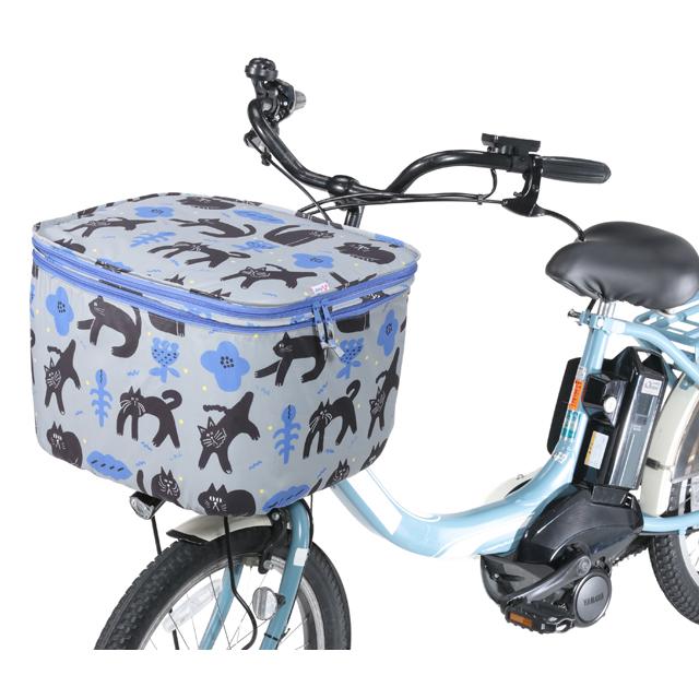 kawasumi カワスミ 2段式前カゴカバー ネコ柄 CAT-101A CAT-101B CAT-101C CAT-101D CAT-101E |  | 01