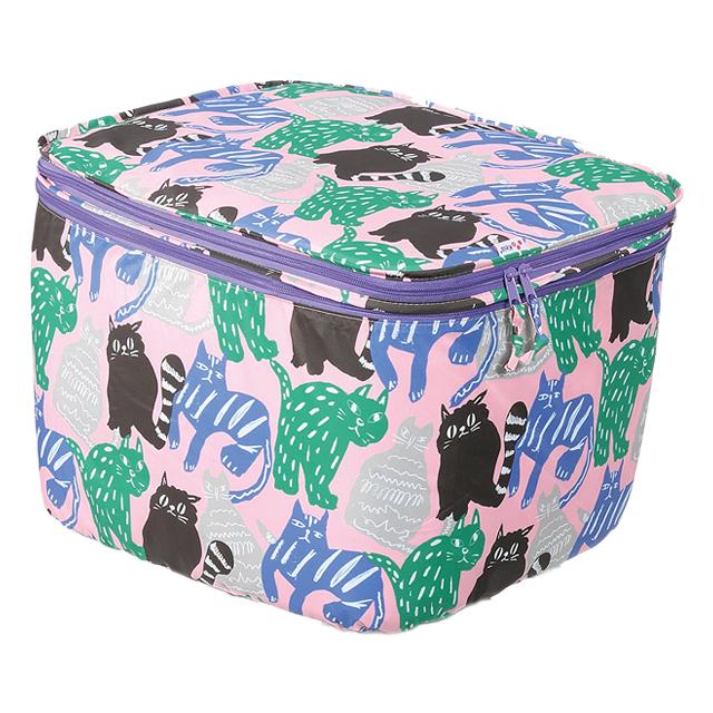 kawasumi カワスミ 2段式前カゴカバー ネコ柄 CAT-101A CAT-101B CAT-101C CAT-101D CAT-101E |  | 04