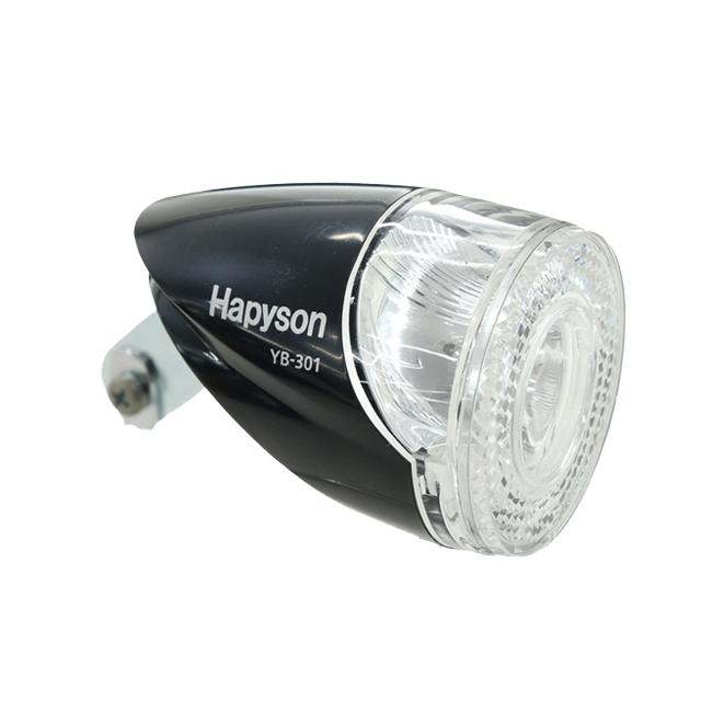 山田電器工業 Hapyson YB-301 ハブダイナモ専用ライト（前フォーク取付用） | 