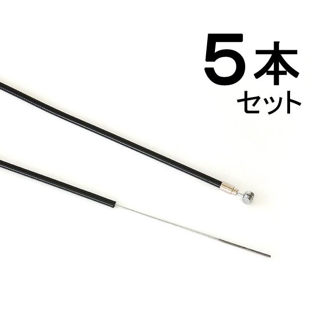 日泉ケーブル MIN-FWL-5 ミニ前ワイヤー ライナー入り（5本入り） ブラック 720mm | 