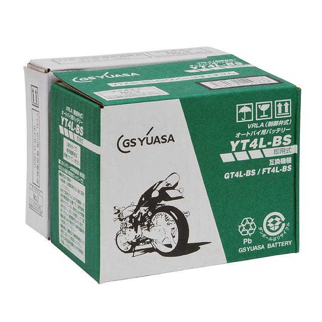 GS YUASA GSユアサ YT4L-BS オートバイ用バッテリー re-502 | 