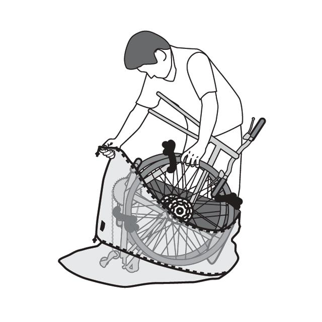 大久保製作所 MARUTO マルト ツアーバッグ　SE　（ロード・MTB兼用輪行袋） re-502 | MARUTO（バイク、自転車） | 01