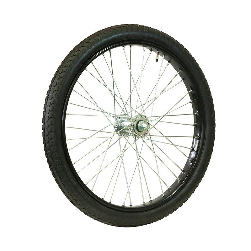 オオシマ 26×2 1/2　タチ付リムセット　組付 re-502 | 