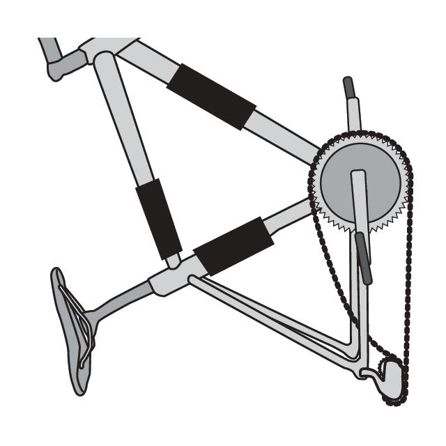 大久保製作所 MARUTO マルト RS-F1250 フレームカバー（3枚入） | MARUTO（バイク、自転車） | 01