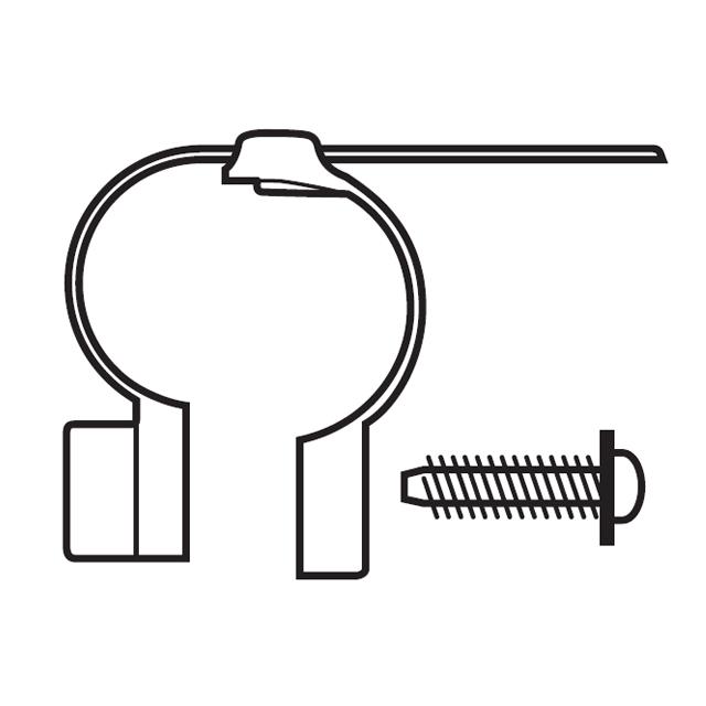 CATEYE キャットアイ 5440892 取付バンド　ユニバーサルタイプ（φ18.0〜40.0mm） | CATEYE