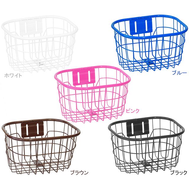 子供用自転車前かご　頑丈 フロントバスケット かわいい　PALMY GKO-8131 幼児用オシャレ丸型ワイヤーバスケット | PALMY