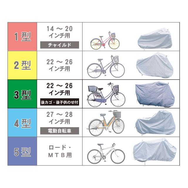 平山産業 すそしぼるくん　3型　（22〜26インチ後カゴ付き/後ろ子供乗せ付き用） re-502 | 平山産業