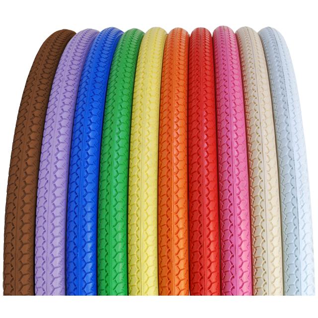 自転車 カラータイヤ 27インチ シンコー SR-078 DEMING L/L 27×1 3/8 W/O カラータイヤ |  | 01