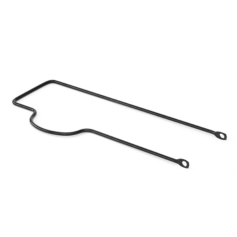 昭和インダストリーズ K-2x ED ランプガード付きカゴステー（カチオンブラック） | SHOWA INDUSTRIES | 01