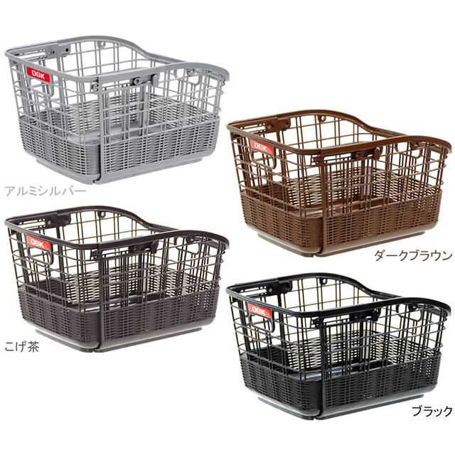 OGK技研 オージーケー RB-037 固定式籐風スライドうしろバスケット re-502 | OGK技研