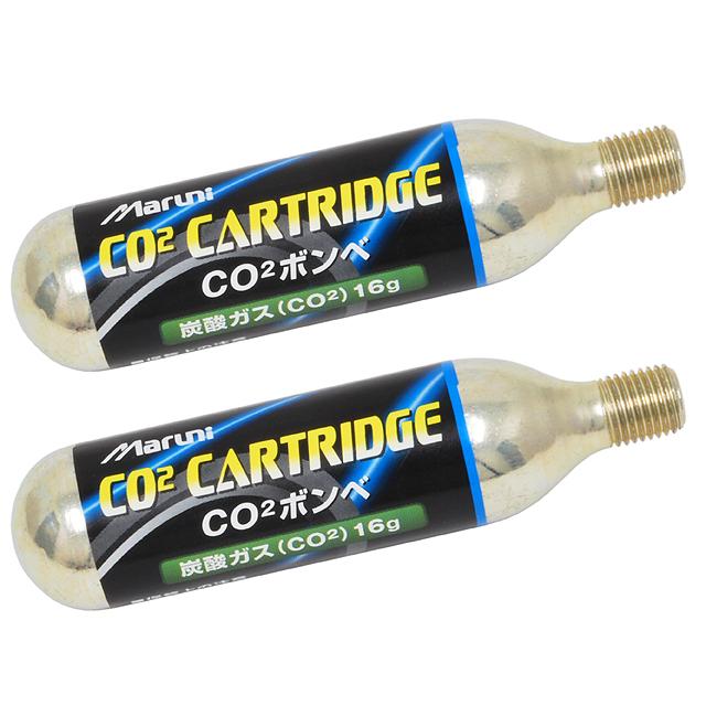マルニ工業 K-611 CO2ボンベ 16g×2本 re-502 | マルニ(修理材)
