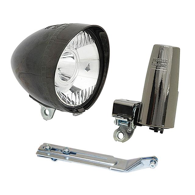 丸善電機産業 MKS-1-CB1 砲弾型LEDヘッドライト 黒メッキ re-502 | 