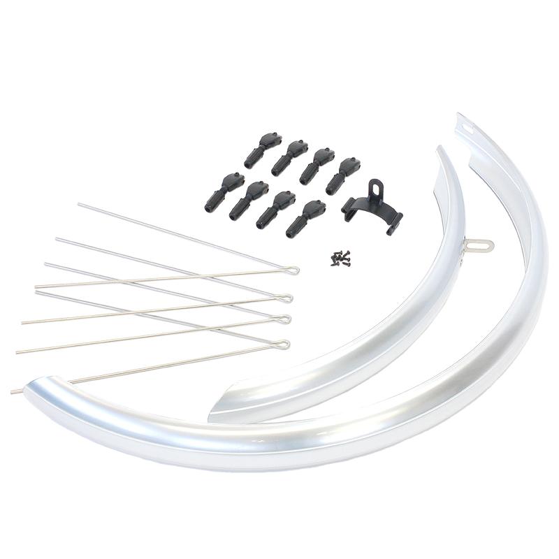 サニーホイル SW-816-20 F 小径車用PCフルフェンダー シルバー re-502 |  | 02