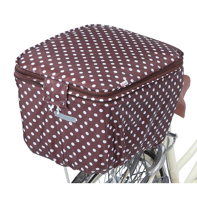 kawasumi カワスミ KW-511BR 2段式水玉後カゴカバー re-502 | 