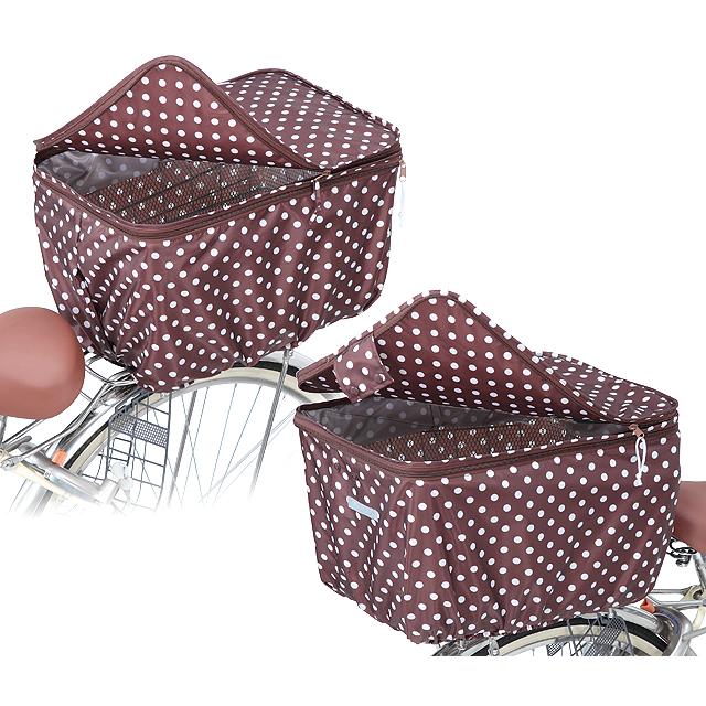 kawasumi カワスミ KW-511BR 2段式水玉後カゴカバー re-502 |  | 02