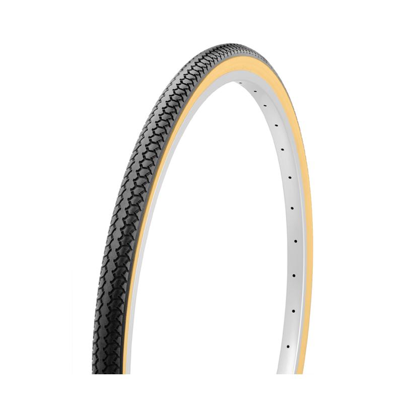 シンコー SR-078 DEMING L/L 26×1 3/8 W/O ベージュ/ブラック re-502 | 