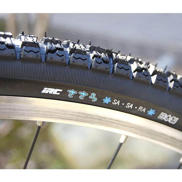 井上ゴム工業 iRC アイアールシー 82型 ささら（自転車用スノータイヤ） WO 27×1 3/8 re-502 | ささら | 02