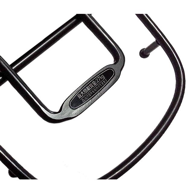 昭和インダストリーズ RC-27M シート止め低床キャリア カチオンブラック re-502 | SHOWA INDUSTRIES | 01