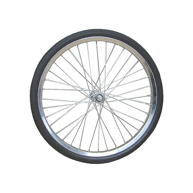 オオシマ 20×2.125　ノーパンクタイヤ付リムセット　組付 | 