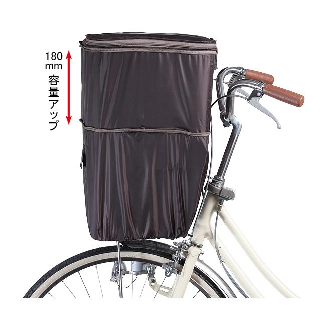 kawasumi カワスミ KW-787 2段式大型角型前カゴカバー（電動アシスト車対応） |  | 01