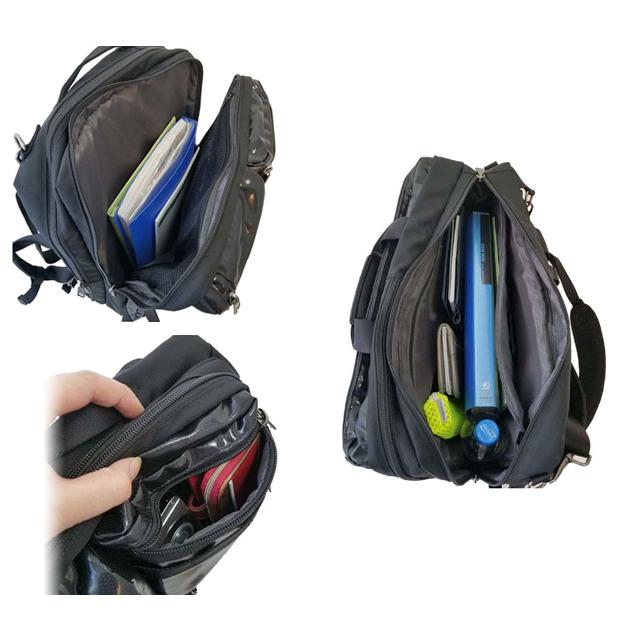 アークネスジャパン FIRE FIRST FFDP-113 FFカーボン柄コーデュラビジネス3WAY 大 re-502 |  | 02