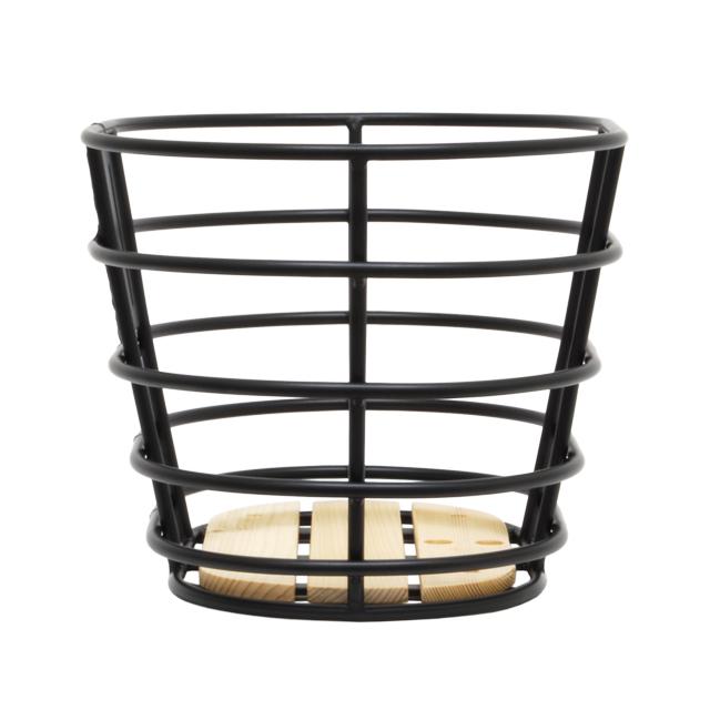 【大特価セール！】PALMY パルミー TU-309 ウッドパネル丸型アルミバスケット | PALMY | 02