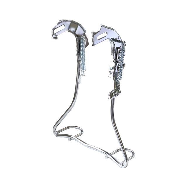 昭和インダストリーズ W-03AL 外装正爪両立スタンド（アシストステップ付） クロムメッキ re-502 | SHOWA INDUSTRIES