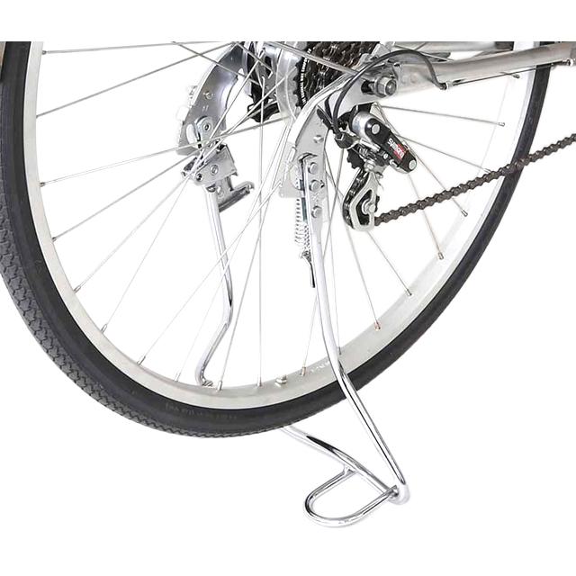 昭和インダストリーズ W-03AL 外装正爪両立スタンド（アシストステップ付） クロムメッキ re-502 | SHOWA INDUSTRIES | 01