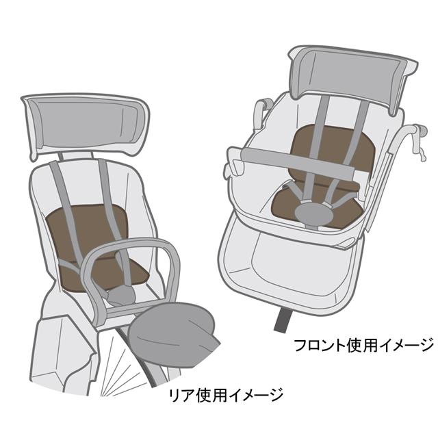 大久保製作所 MARUTO マルト CCK-Y 自転車チャイルドシート用やわらかクッション re-502 | MARUTO（バイク、自転車） | 01