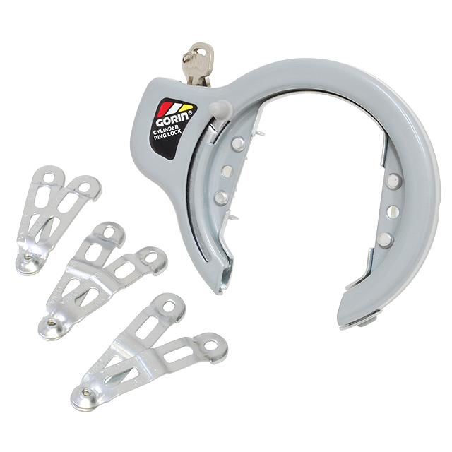 五輪工業 GORIN ゴリン GR-750 シリンダー式大型リング錠 13・16・19バンド付 re-502 |  | 01