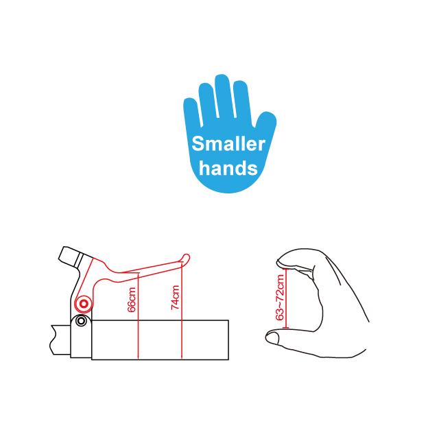 RIDEA リデア  CH2 Brake Lever re-502 | RIDEA | 01