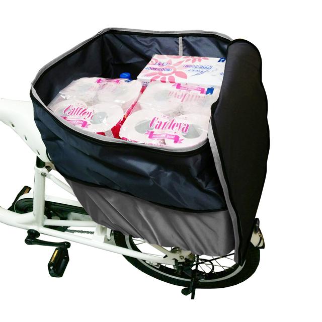 ラキア CYBCV-R-xx サイクルバスケットカバー（リア用） 2段式　リンエイオリジナルカラー re-502 |  | 03