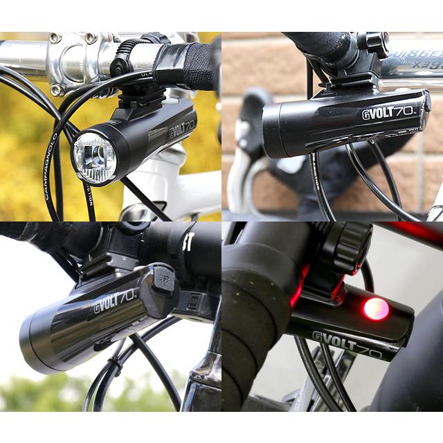 CATEYE　HL-EL551RC　GVOLT70　自転車　フロントライト　明るい　ハンドルバー下側取り付け専用充電式ライト | CATEYE | 02