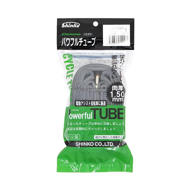 シンコー パワフルチューブ 20×1.50-2.125 H/E 英式バルブ | 