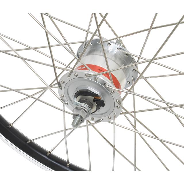 GRK FW-HD20AL ハブダイナモ付アルミ前ホイール H/E 20インチ re-502 |  | 01