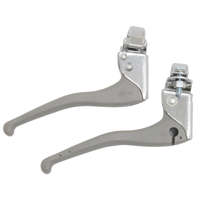 自転車 ブレーキレバー 吉川製作所 BL-450 グリップシフター対応ブレーキレバー グレー | 