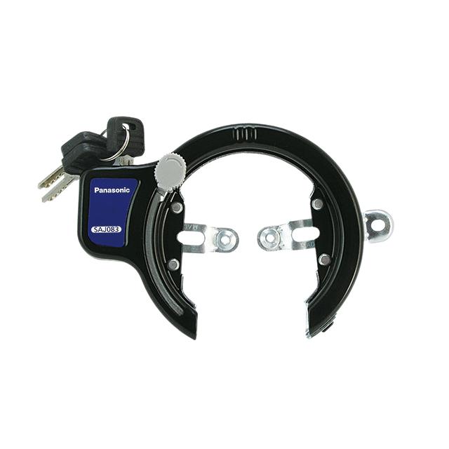 自転車 鍵 リング錠 Panasonic パナソニック SAJ083 ディンプルキー後輪サークル錠 | Panasonic | 02