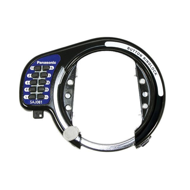 自転車 鍵 リング錠  　 Panasonic パナソニック SAJ081 プッシュボタン式後輪サークル錠 | Panasonic | 02