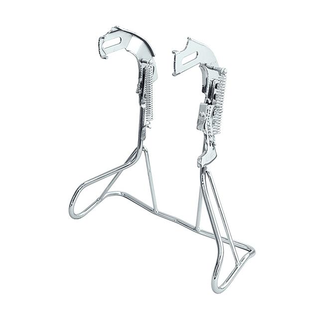 昭和インダストリーズ W-03SW 超ワイドガッチリスタンド（外装正爪用） クロムメッキ re-502 | SHOWA INDUSTRIES