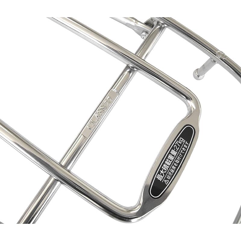 昭和インダストリーズ RC-27L シート止め超低床キャリア クロムメッキ re-502 | SHOWA INDUSTRIES | 01